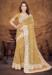 Picture of Radiant Organza Dark Khaki Saree