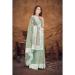 Picture of Marvelous Organza Dark Sea Green Saree