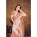 Picture of Good Looking Organza Dark Khaki Saree