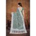 Picture of Stunning Organza Cadet Blue Saree