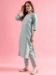 Picture of Silk Medium Sea Green Readymade Salwar Kameez