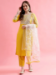 Picture of Splendid Silk Dark Golden Rod Readymade Salwar Kameez