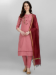 Picture of Cotton & Silk Light Pink Readymade Salwar Kameez