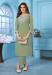 Picture of Good Looking Cotton Dark Sea Green Kurtis & Tunic