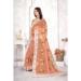 Picture of Nice Organza Indian Red Saree