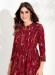 Picture of Pleasing Rayon Maroon Kurtis & Tunic