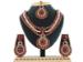 Picture of Alluring Maroon Necklace Set