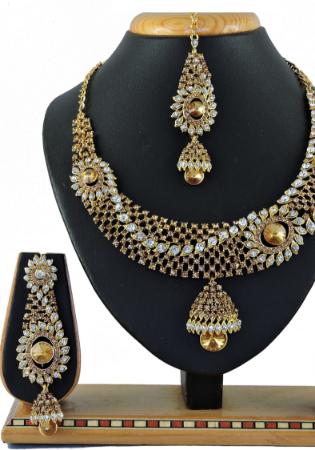 Picture of Resplendent Dim Gray Necklace Set