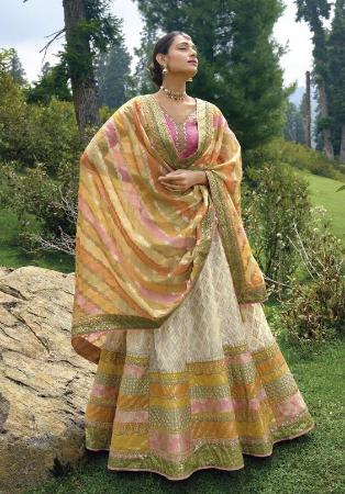 Picture of Ravishing Silk Tan Lehenga Choli