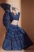 Picture of Graceful Chiffon Midnight Blue Lehenga Choli