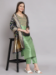 Picture of Marvelous Silk Dark Sea Green Readymade Salwar Kameez