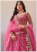 Picture of Enticing Net Light Coral Lehenga Choli