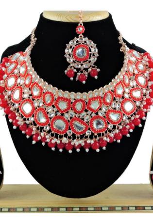 Picture of Magnificent Crimson Necklace Set