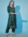 Picture of Cotton & Silk Sea Green Readymade Salwar Kameez