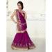 Picture of Alluring Georgette Purple Saree