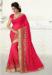 Picture of Bewitching Georgette Crimson Saree