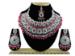 Picture of Stunning Deep Pink Necklace Set