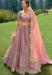 Picture of Taking Silk Rosy Brown Lehenga Choli