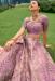 Picture of Taking Silk Rosy Brown Lehenga Choli