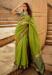 Picture of Elegant Silk Yellow Green Saree