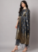 Picture of Cotton & Silk Dark Slate Grey Readymade Salwar Kameez