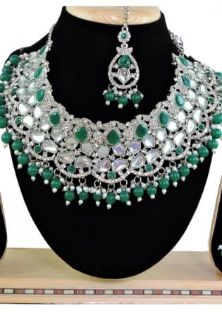 Picture of Comely Dark Sea Green Necklace Set