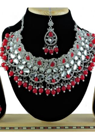 Picture of Excellent Red Necklace Set