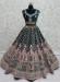 Picture of Pretty Satin Midnight Blue Lehenga Choli