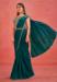 Picture of Alluring Crepe & Georgette & Net,Silk Teal Saree