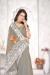 Picture of Marvelous Organza Dark Grey Saree