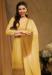 Picture of Grand Georgette Burly Wood Anarkali Salwar Kameez