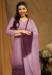 Picture of Grand Georgette Plum Anarkali Salwar Kameez