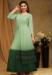 Picture of Georgette Dark Sea Green Anarkali Salwar Kameez