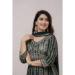 Picture of Cotton Dark Slate Grey Readymade Salwar Kameez