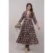 Picture of Cotton Dark Slate Grey Readymade Salwar Kameez