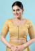 Picture of Fine Silk Khaki Designer Blouse