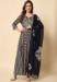 Picture of Delightful Rayon Black Readymade Salwar Kameez