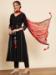 Picture of Classy Rayon Black Readymade Salwar Kameez