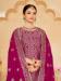 Picture of Appealing Chiffon Deep Pink Straight Cut Salwar Kameez