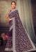 Picture of Marvelous Georgette Purple Saree