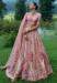 Picture of Excellent Silk Rosy Brown Lehenga Choli