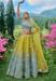 Picture of Admirable Silk Olive Lehenga Choli