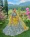 Picture of Admirable Silk Olive Lehenga Choli