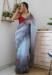 Picture of Comely Organza Light Slate Grey Saree