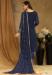 Picture of Georgette Dark Slate Grey Straight Cut Salwar Kameez