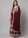 Picture of Shapely Rayon Saddle Brown Readymade Salwar Kameez