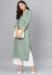 Picture of Wonderful Rayon Dark Sea Green Kurtis & Tunic