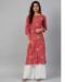 Picture of Appealing Rayon Maroon Kurtis & Tunic