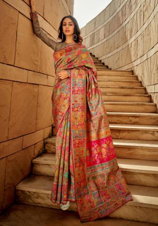 Picture of Grand Silk Peru Saree