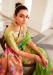 Picture of Well Formed Silk Olive Drab Saree